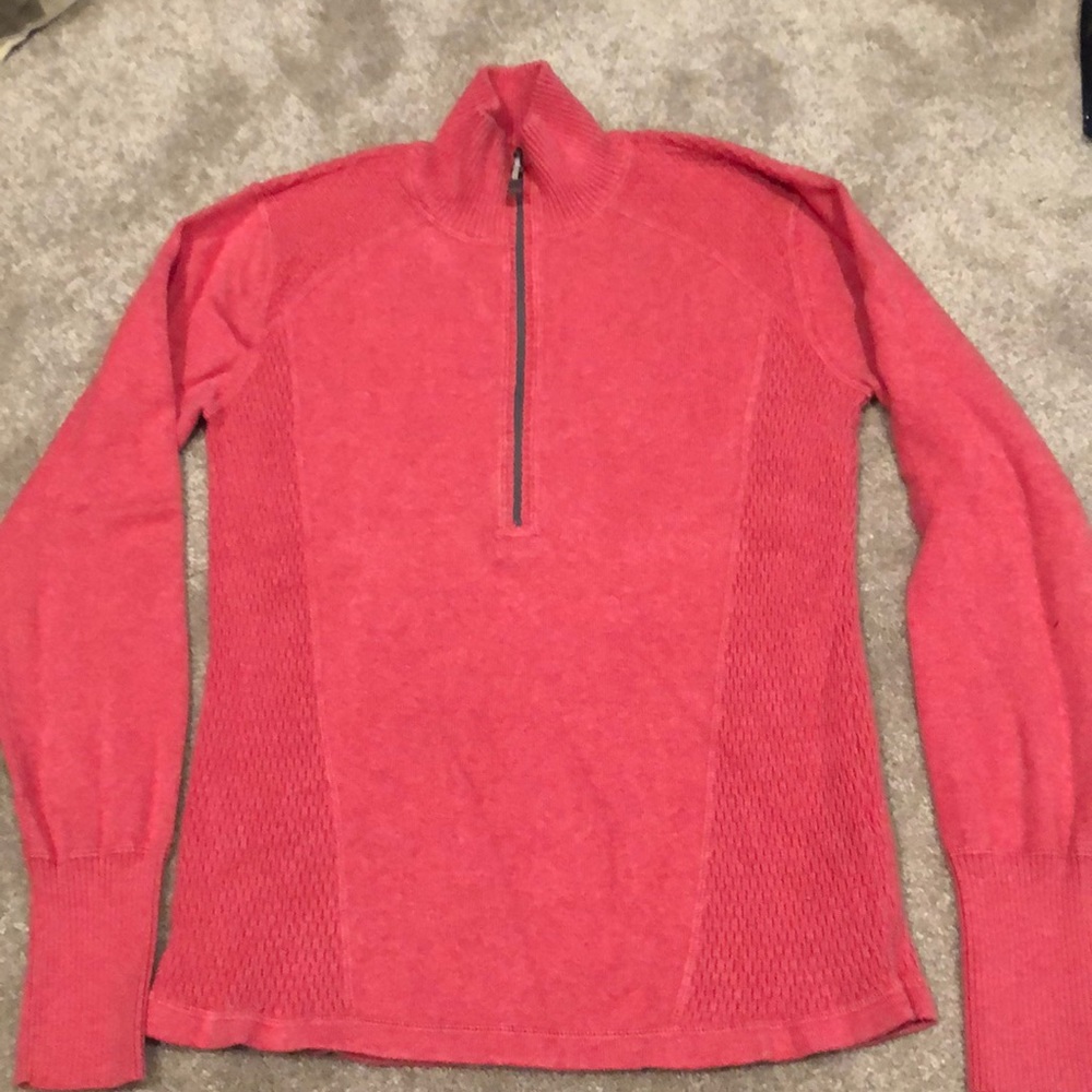 Eddie Bauer women’s M quarter zip sweater
